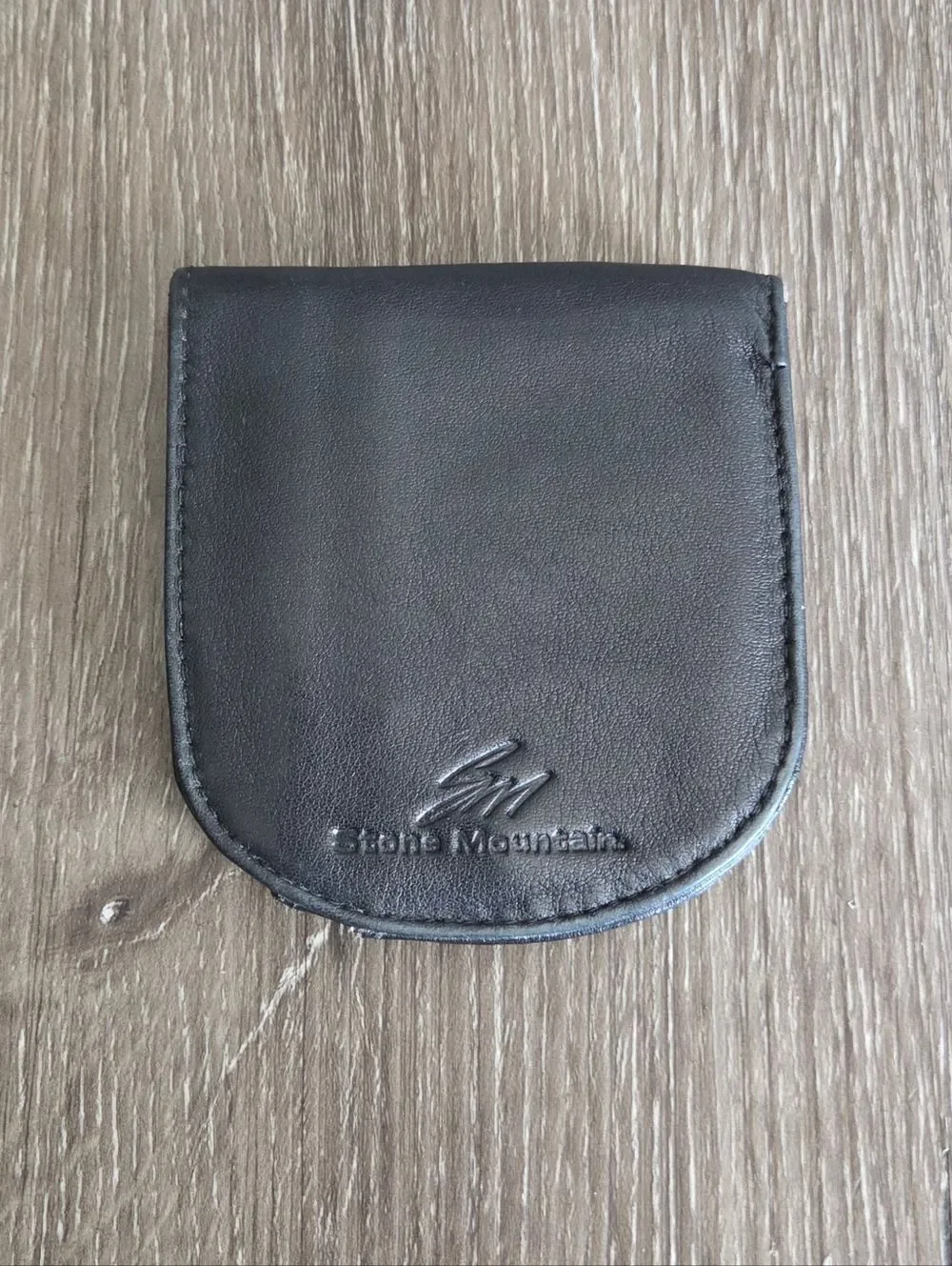 Stone Mountain Black Leather Taxi Wallet